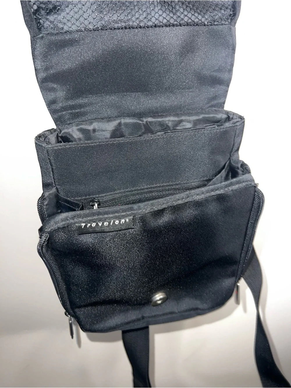 Travelon Crossbody Travel Bag Unisex Black